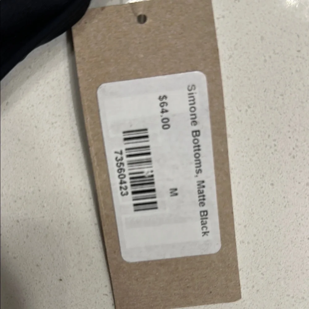 Elegant Black Women's Swim Bottom - Picture 2 of 3